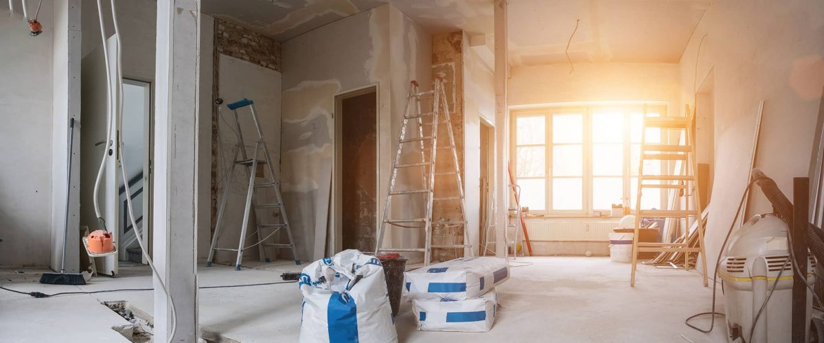 rebuilding an Old real estate apartment, prepared and ready for renovate